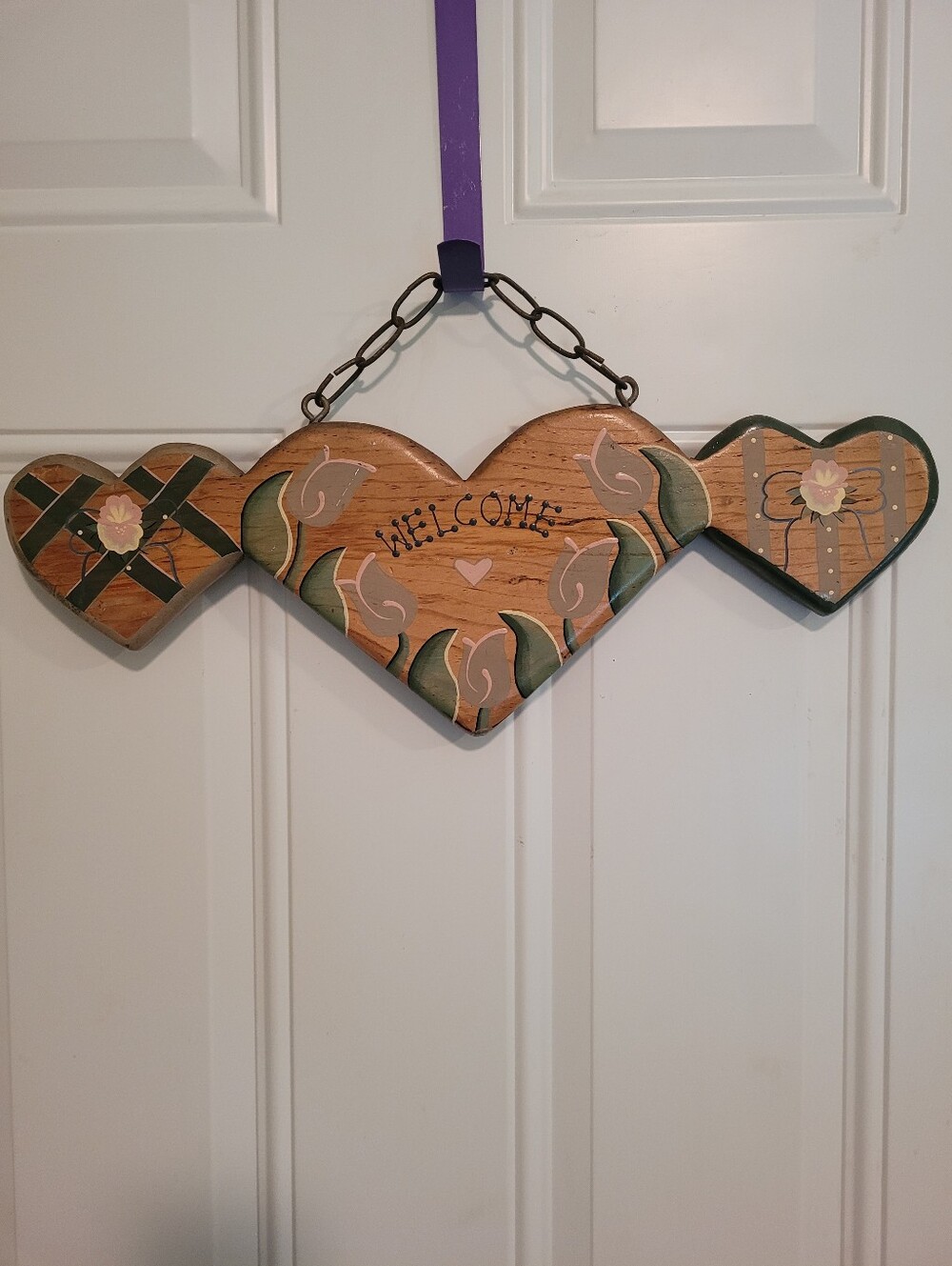 Handmade Cottagecore Welcome Sign